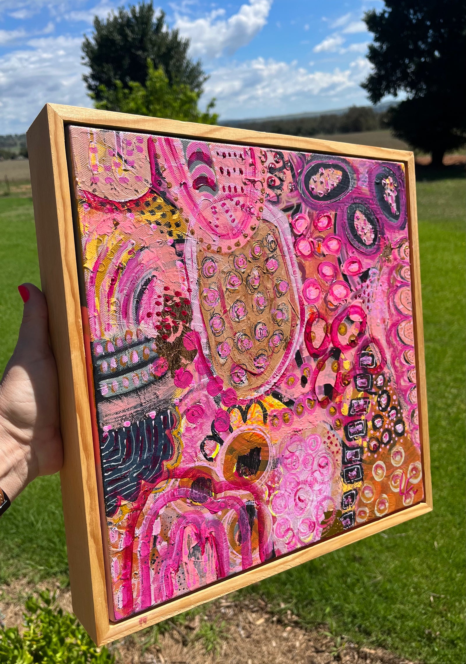 All that Glitters is Gold - Framed (Sold)