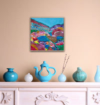 Blue Pools -Framed
