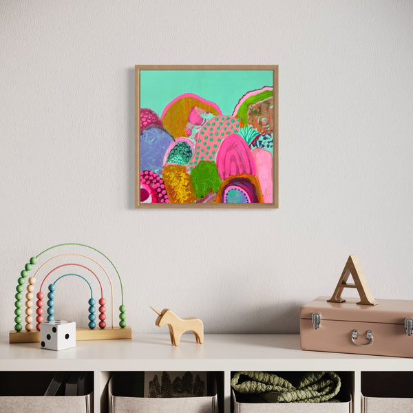 Ariel’s Garden- Framed