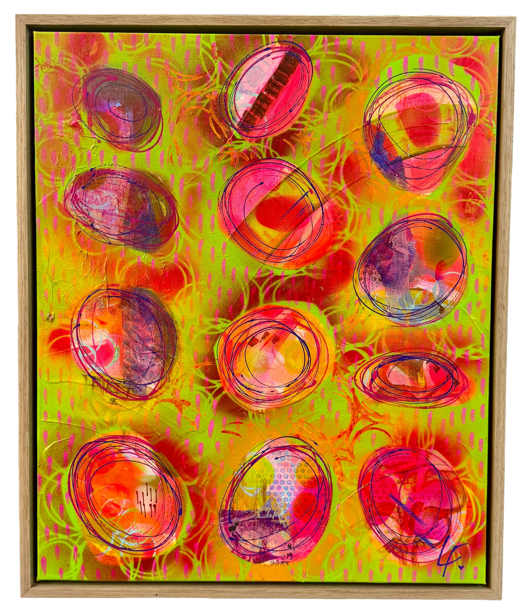 Chaos Comes and Goes - Framed (Sold)
