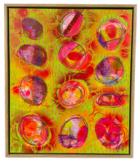 Chaos Comes and Goes - Framed (Sold)