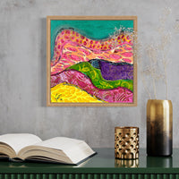 Rolling Seas- Framed