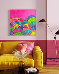 Hillbilly Heaven- Framed (Sold)