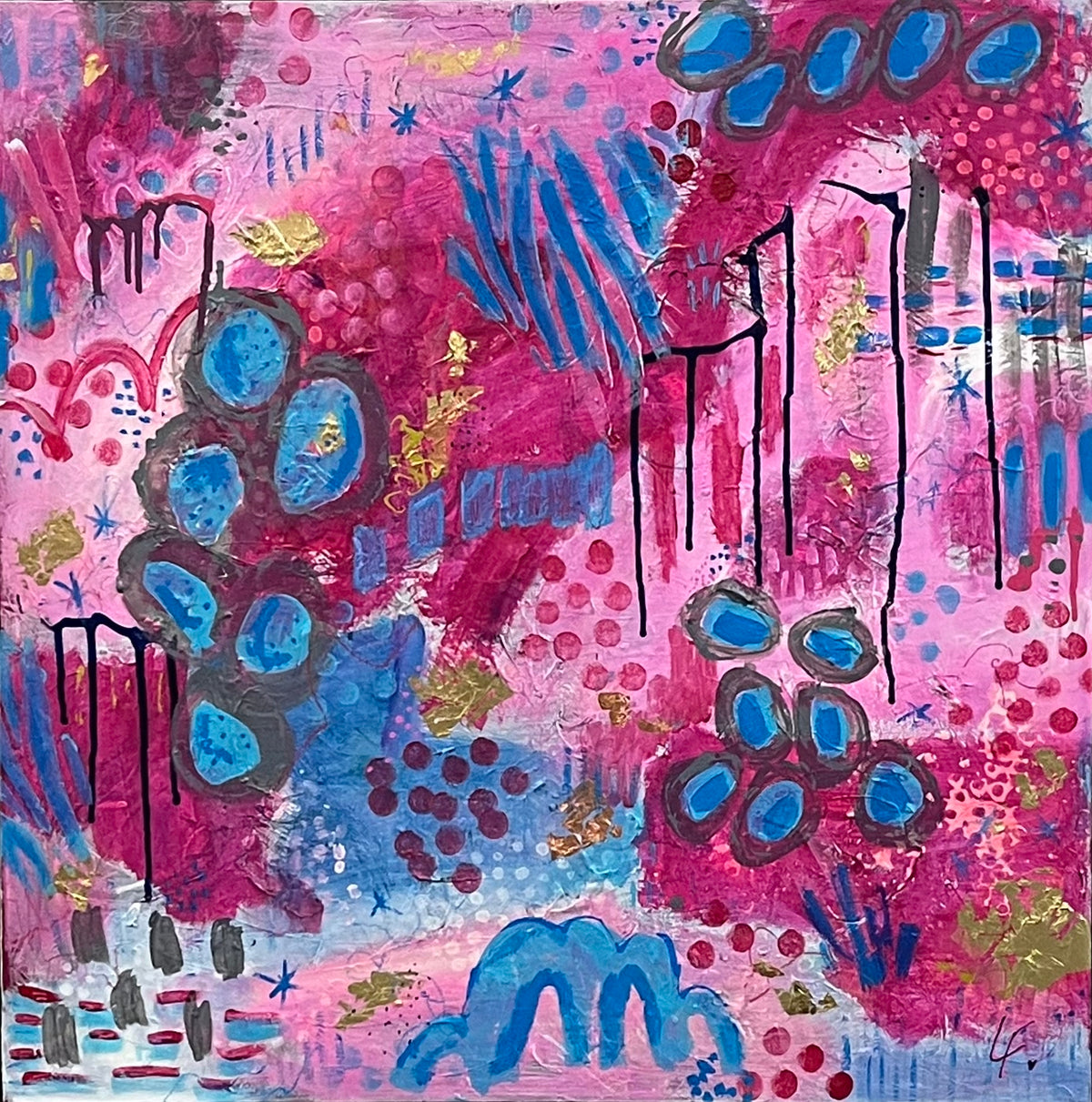 Pink Lemonade - Framed (Sold)