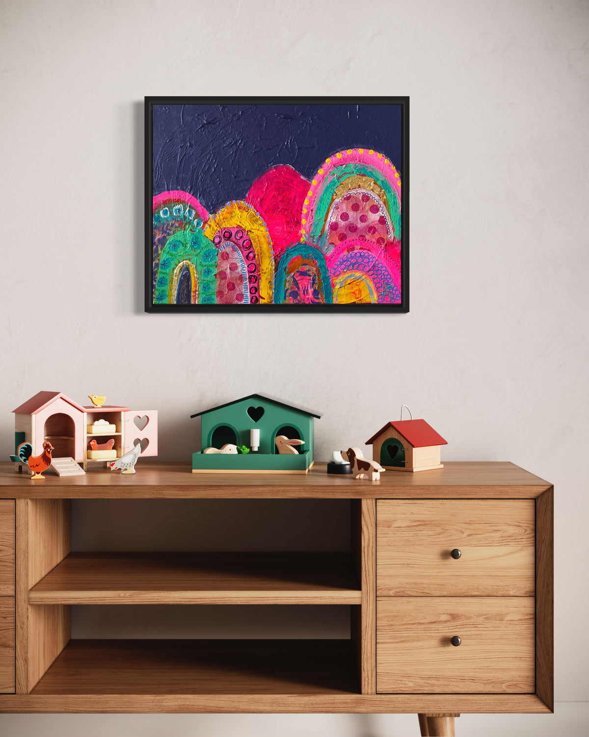 Gelato Glow - Framed (Sold)