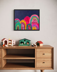 Gelato Glow - Framed (Sold)