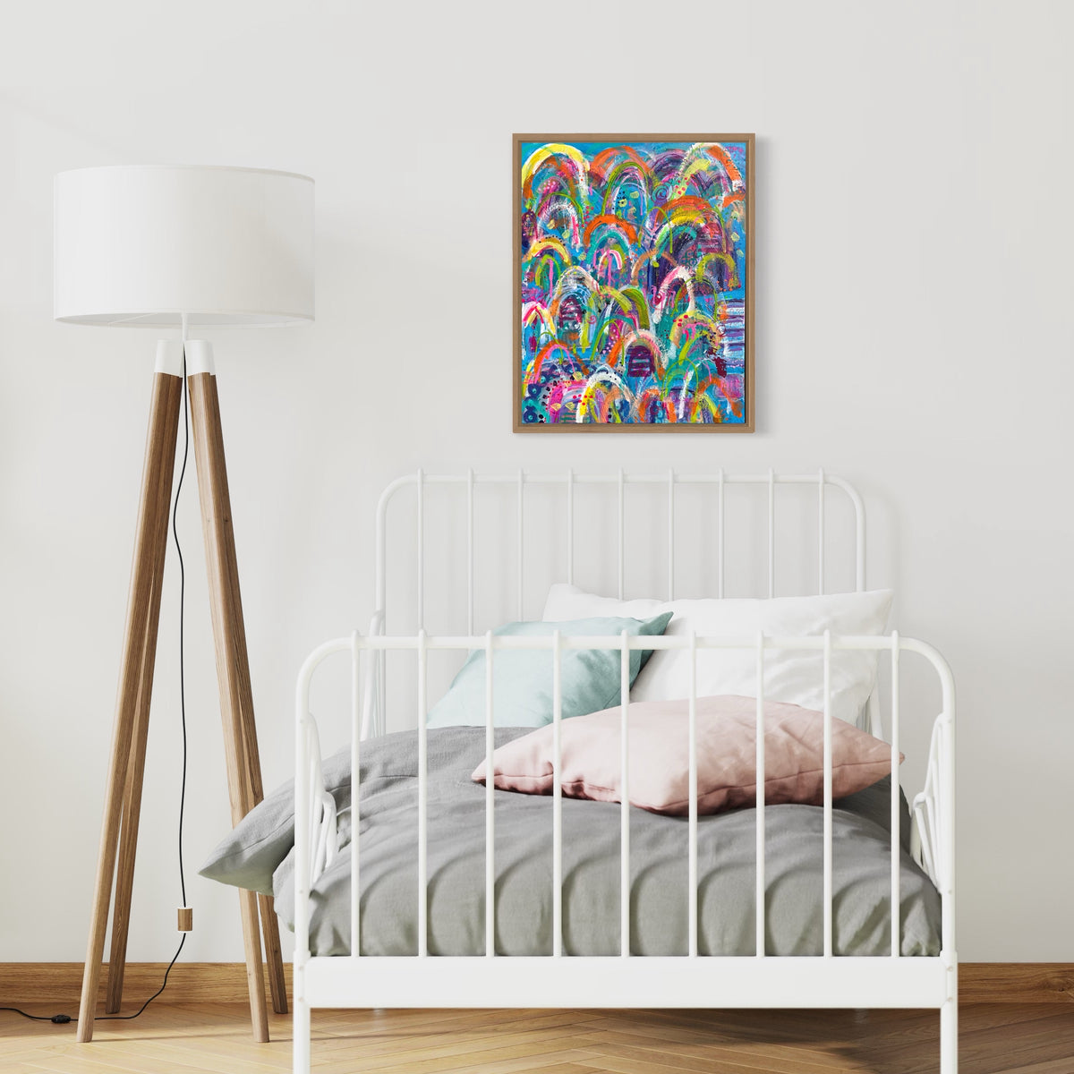 Deconstructed Rainbows - Framed (Sold)