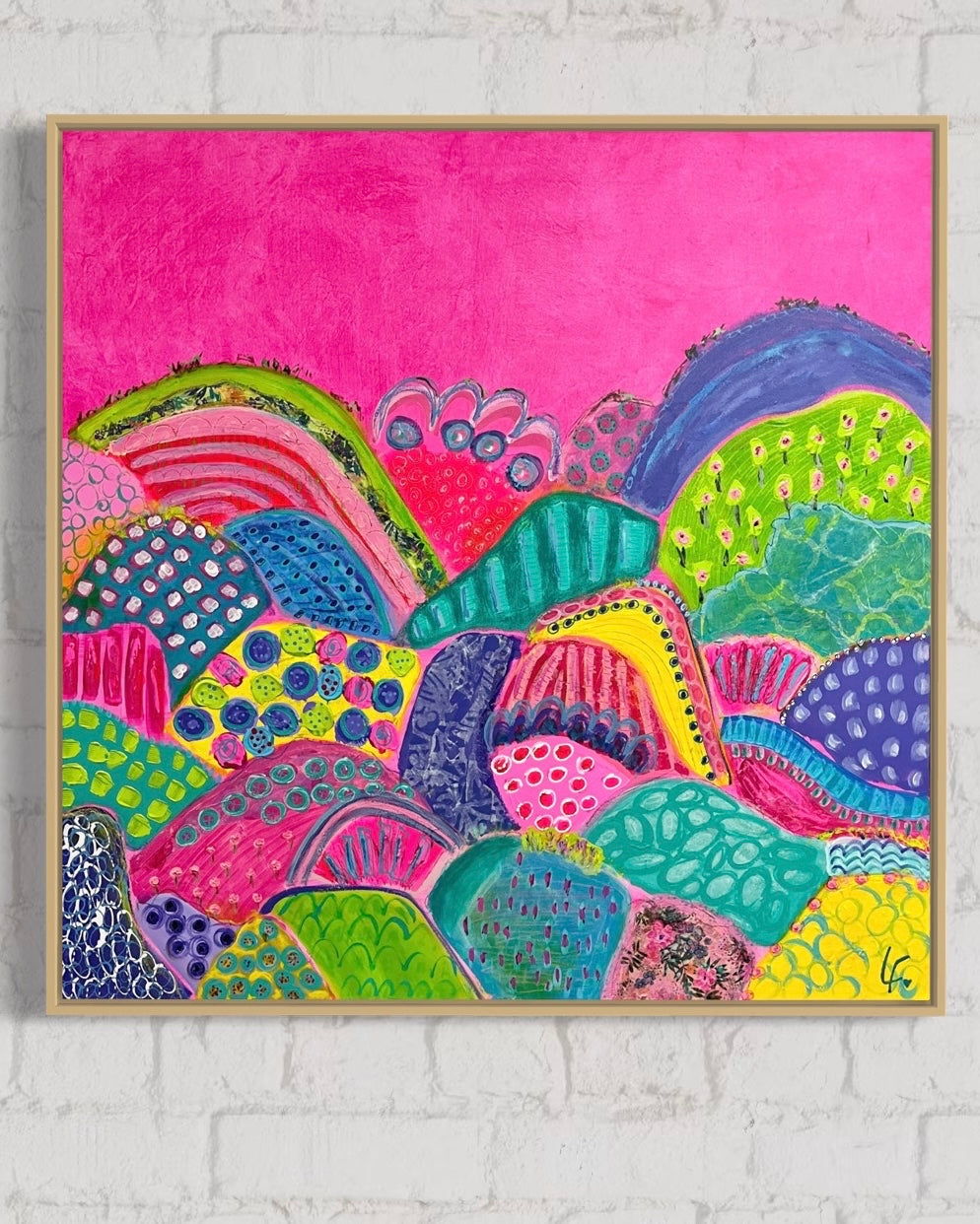 Hillbilly Heaven- Framed (Sold)