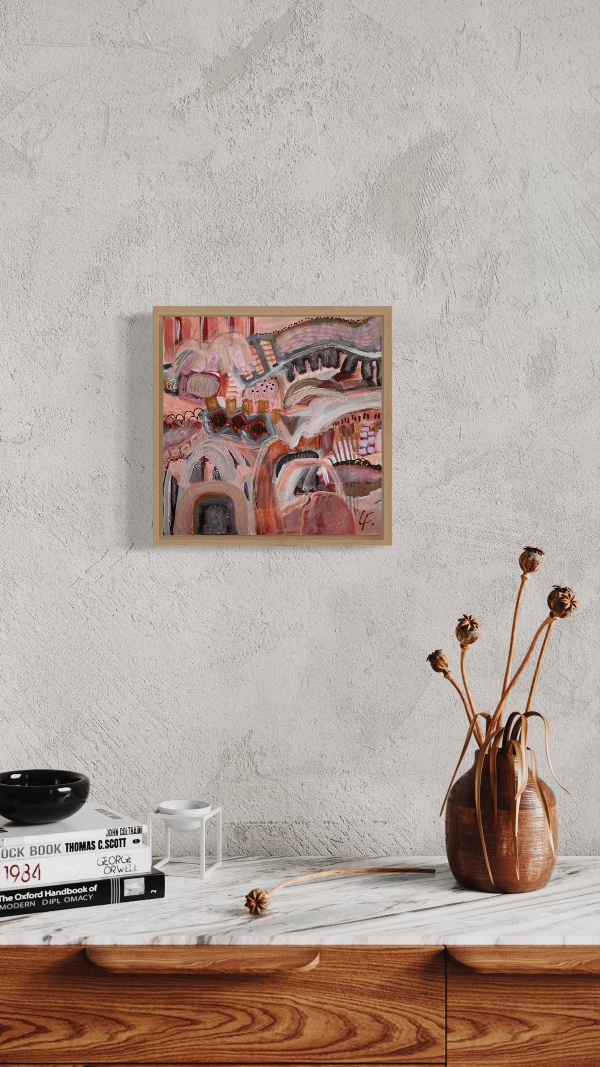 Pinot Picnic - Framed