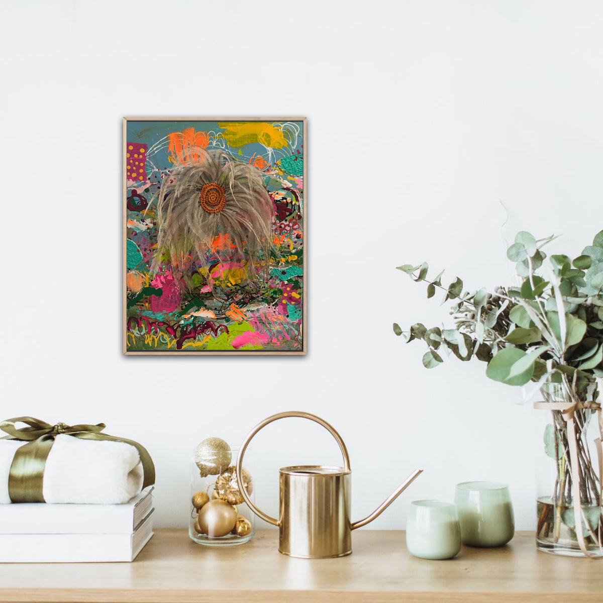 Wildflower Walk - Framed (Sold)