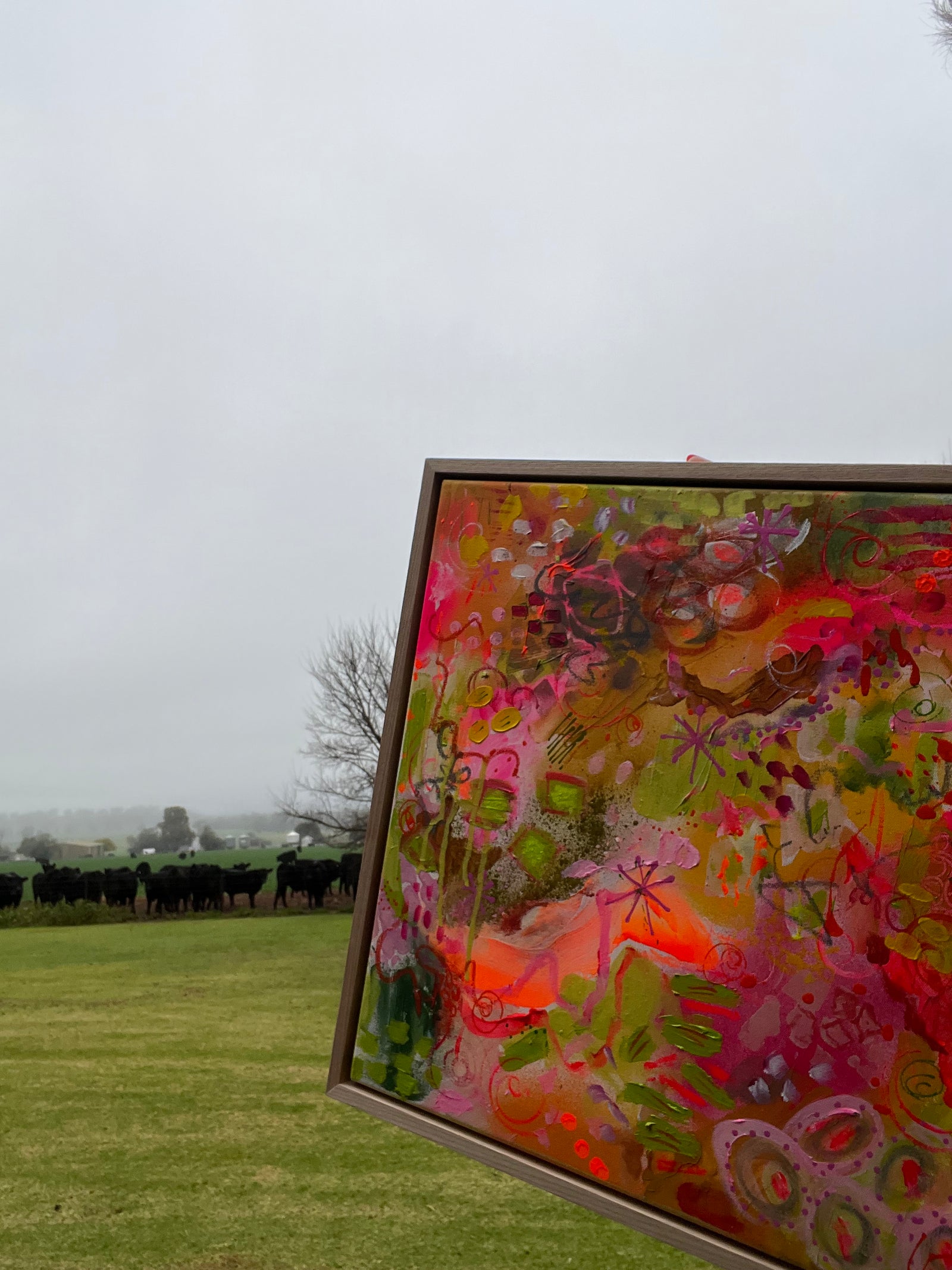 Campari Spritz - Framed (sold)