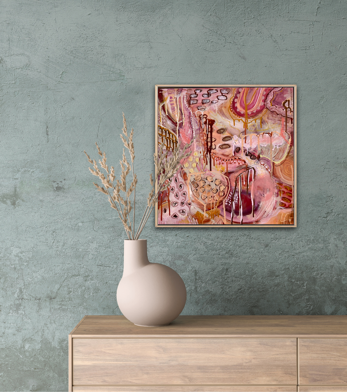 Peaches and Cream (Sold)