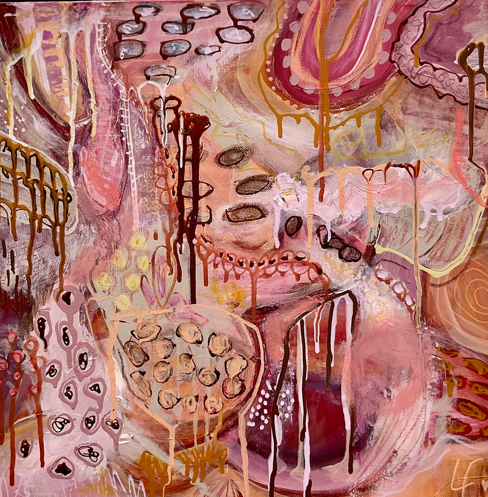 Peaches and Cream (Sold)
