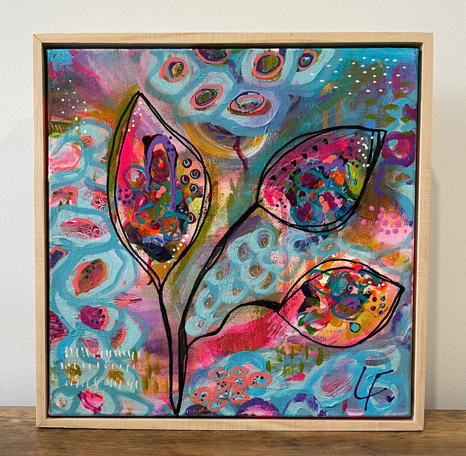Blooming Seed Pods (Sold)