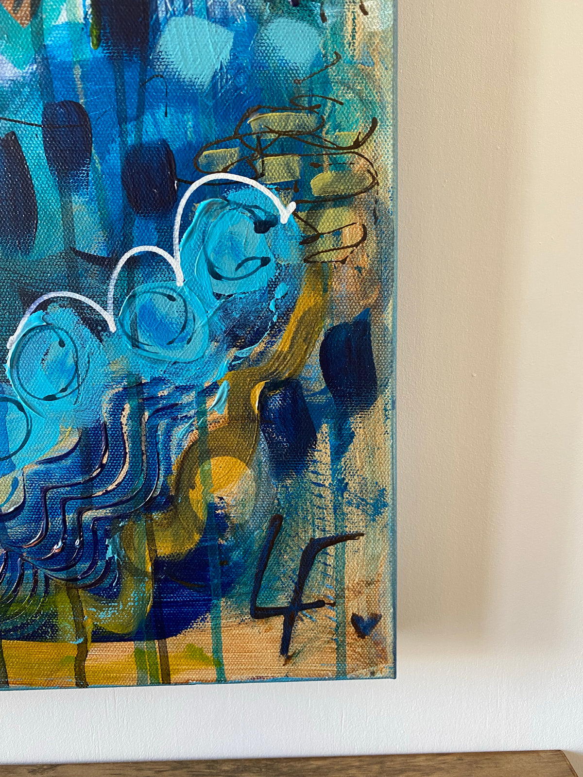 Curacao and Lime on the Rocks (Sold)