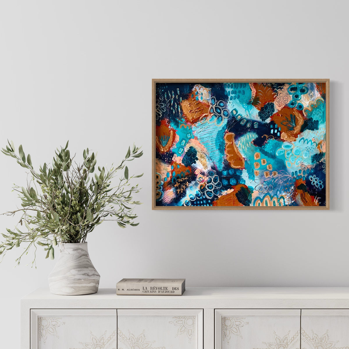 Flying over The Kimberley - Framed (Sold)