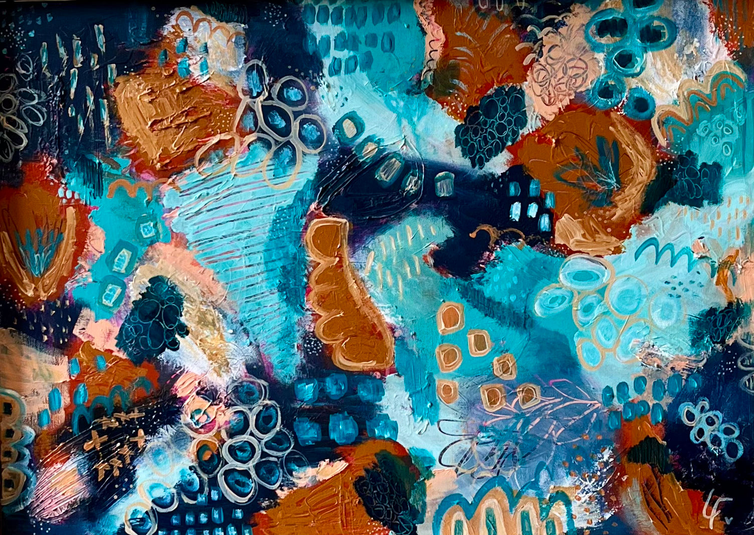 Flying over The Kimberley - Framed (Sold)