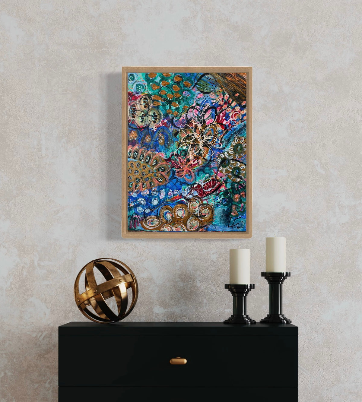 Coral Reef - Framed (Sold)